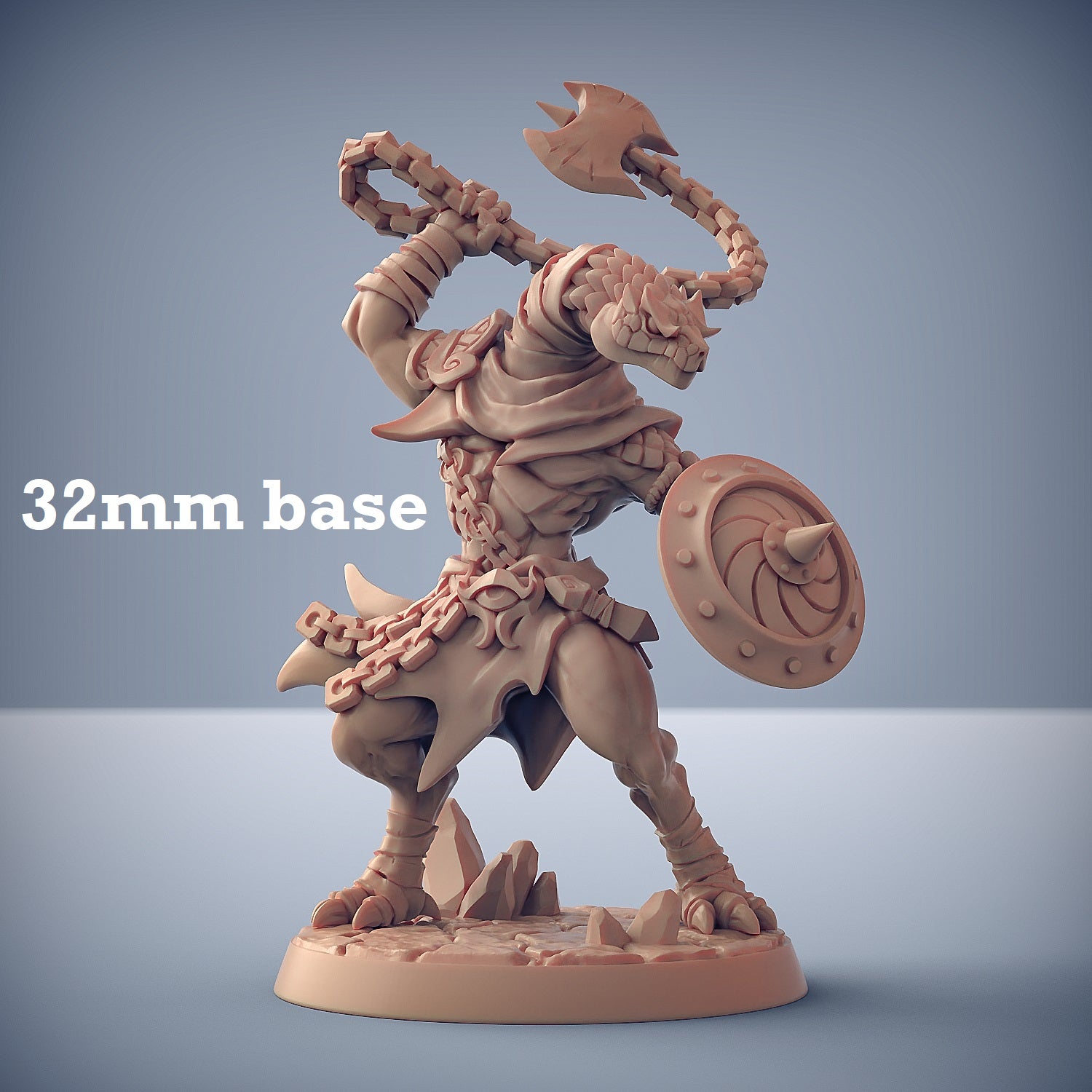 Nagarot Thrall: Sculpt B (Male Yuan-ti Warrior) Main image