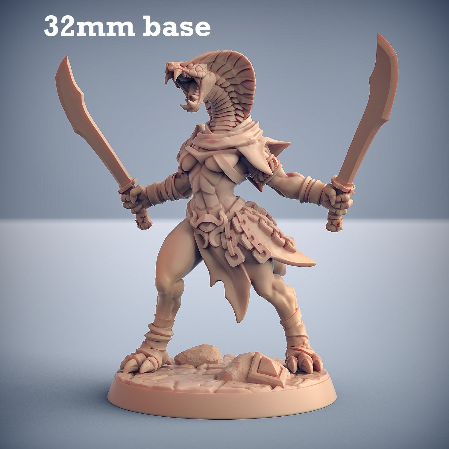 Nagarot Thrall: Sculpt D (Female Yuan-ti Warrior) Main image