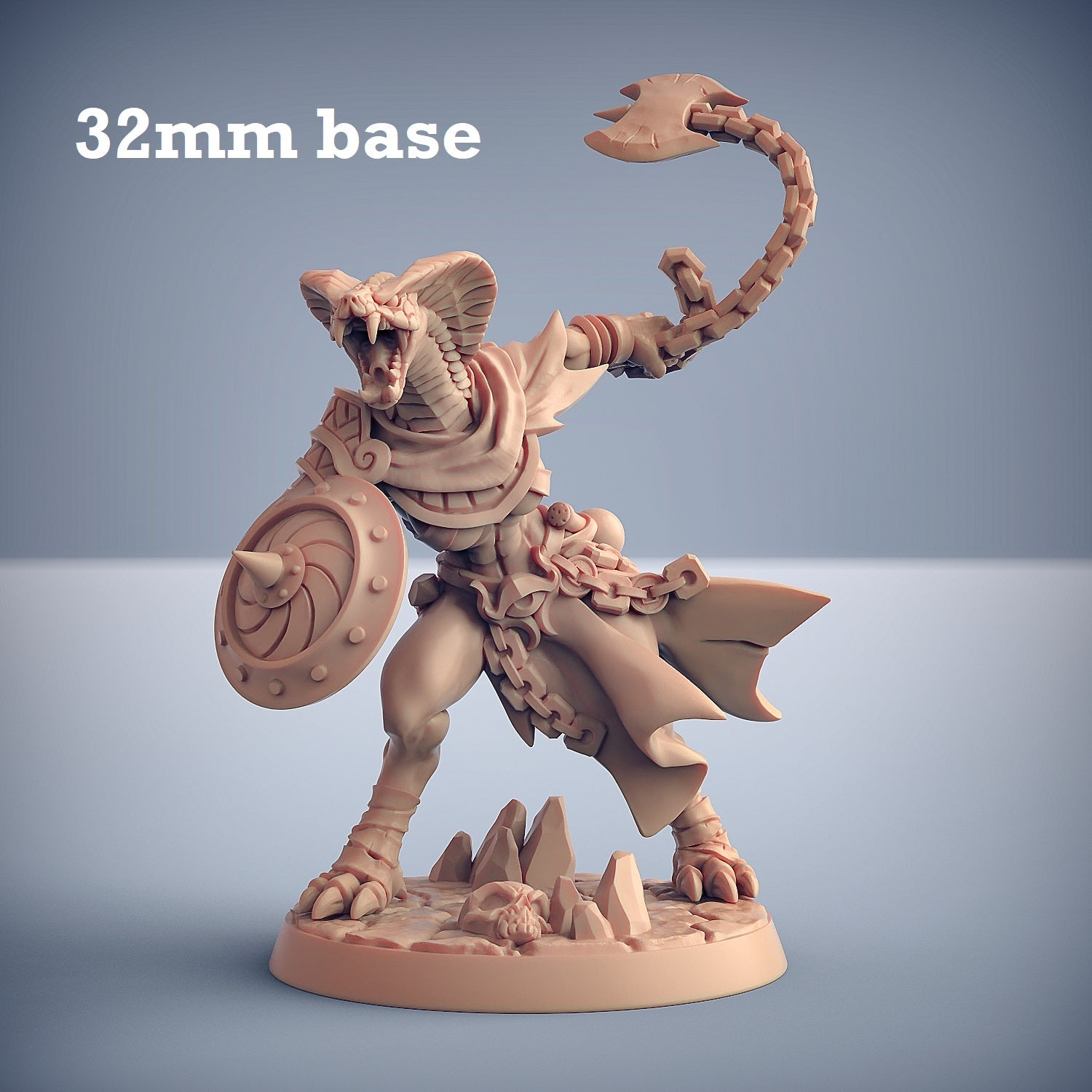 Nagarot Thrall: Sculpt E (Female Yuan-ti Warrior) Main image