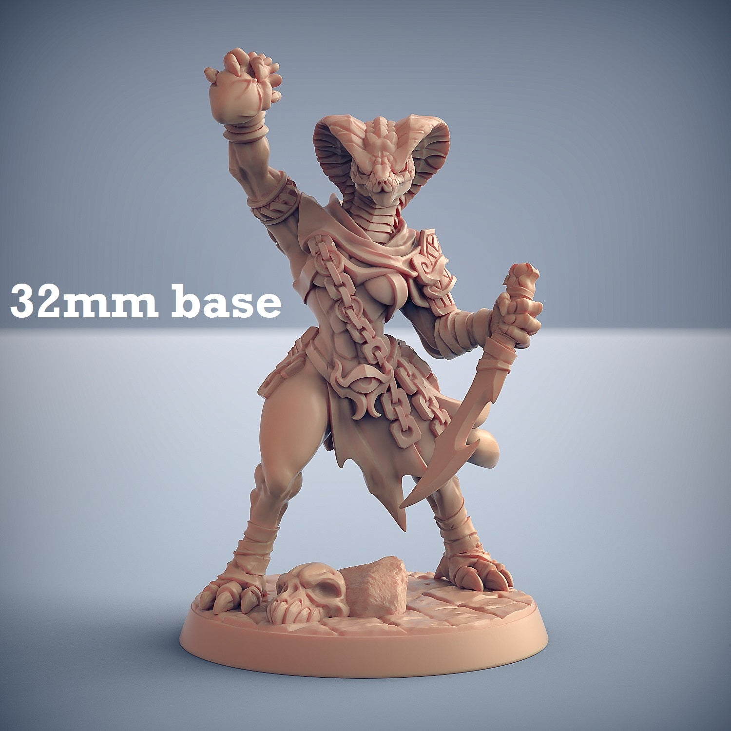 Nagarot Thrall: Sculpt F (Female Yuan-ti Warrior) Main image