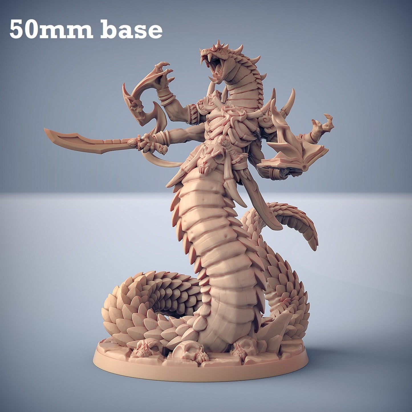 Nargskerak Darkscale (Goliath Yuan-ti Necromancer)