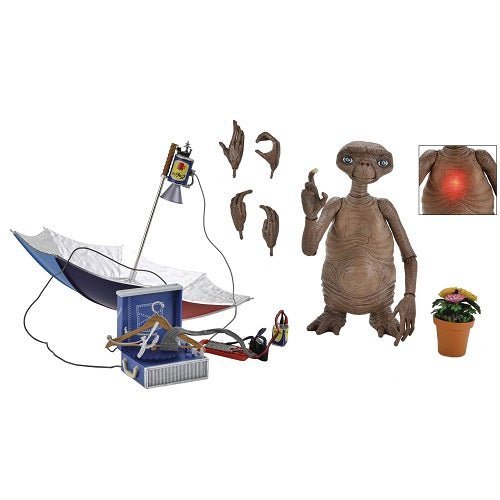 NECA E.T. 40Th Anniversary Deluxe 7-Inch Scale Action Figure - Select Figure(s) Deluxe E.T