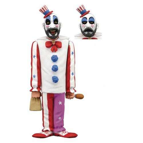 NECA Toony Terror W8 & W9 6-Inch Action Figure - Select Figure(s) Captain Spaulding