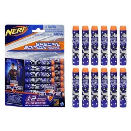Nerf N-Strike Elite Camo Special Edition 12 Darts Pack Refill Set (Blue) Main image