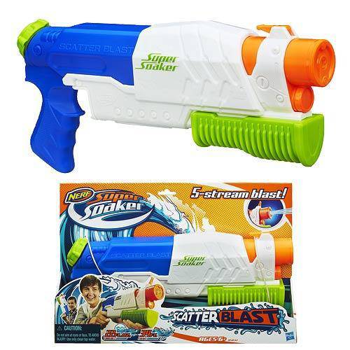 Nerf Super Soaker Scatterblast Blaster - Collectors World Toys Hover Image