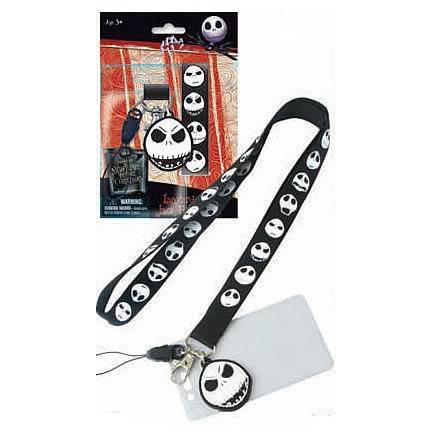 Nightmare Before Christmas Jack Skellington Lanyard Hover Image