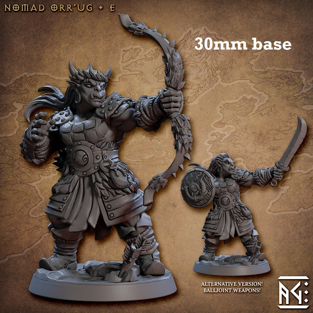 Nomad Orr'ug: Sculpt E (Female Orc Ranger) Main image