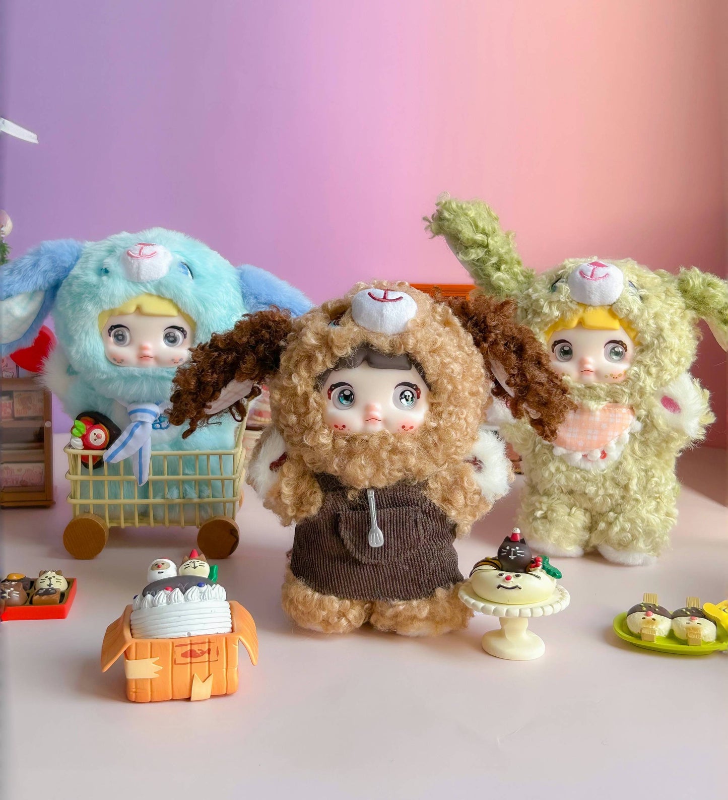 Nommi V5 Puppy Diary Series Plush Dolls (1 Blind Box)