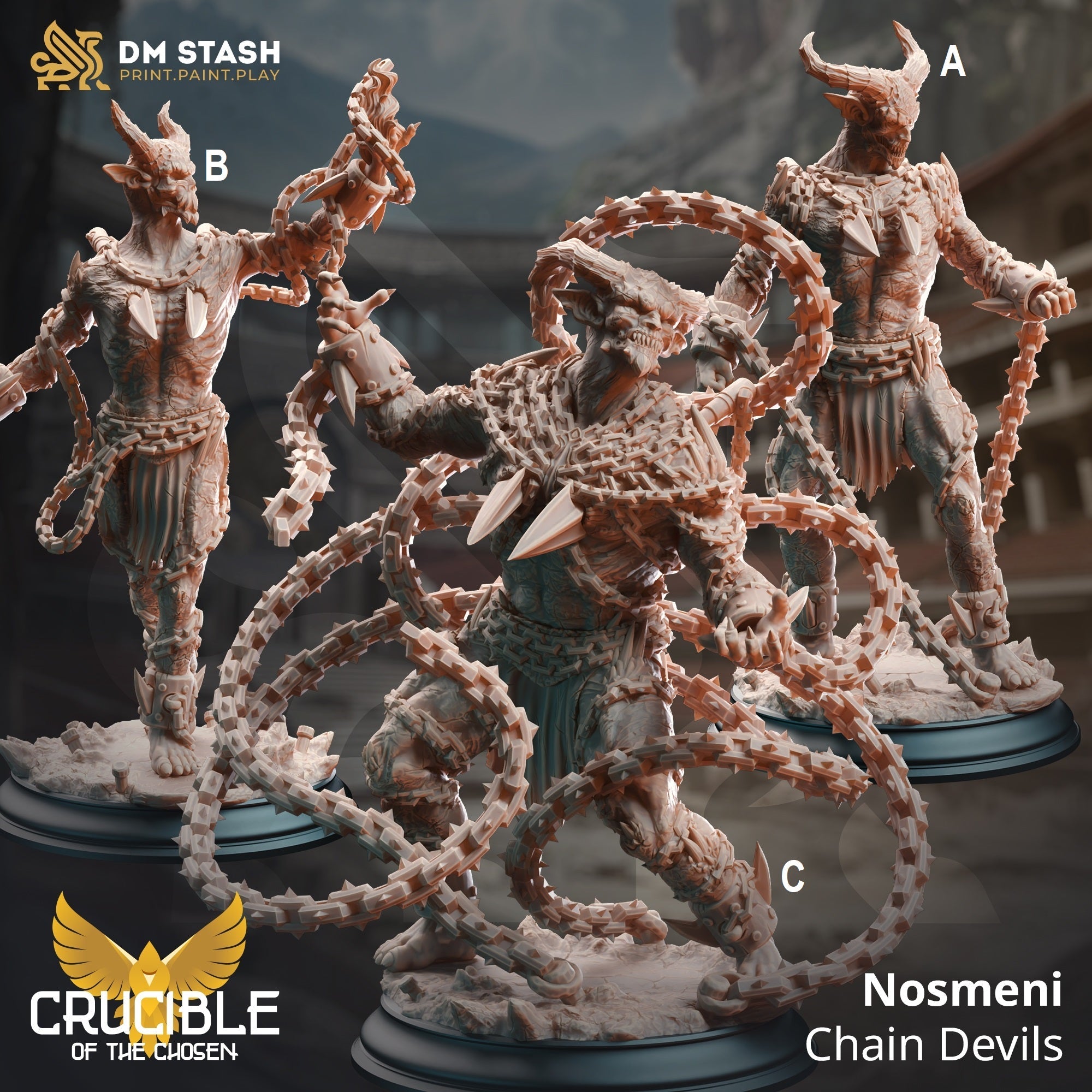 Nosmeni Chain Devils (Demon Warriors)