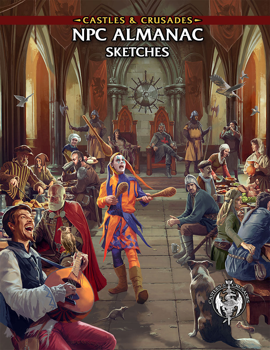 NPC Almanac Sketches (Castles & Crusades) Main image