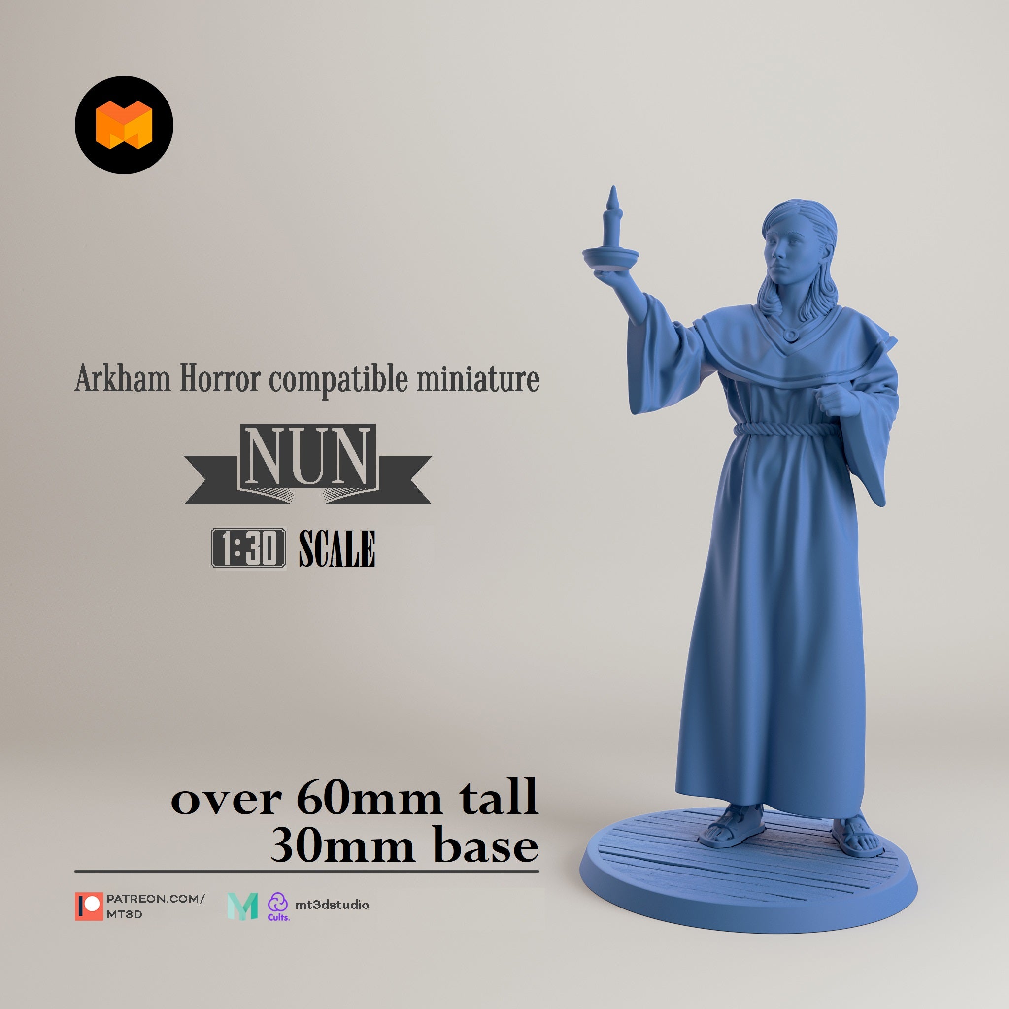 Arkham Compatible Investigator: The Nun (Sister Mary) Main image
