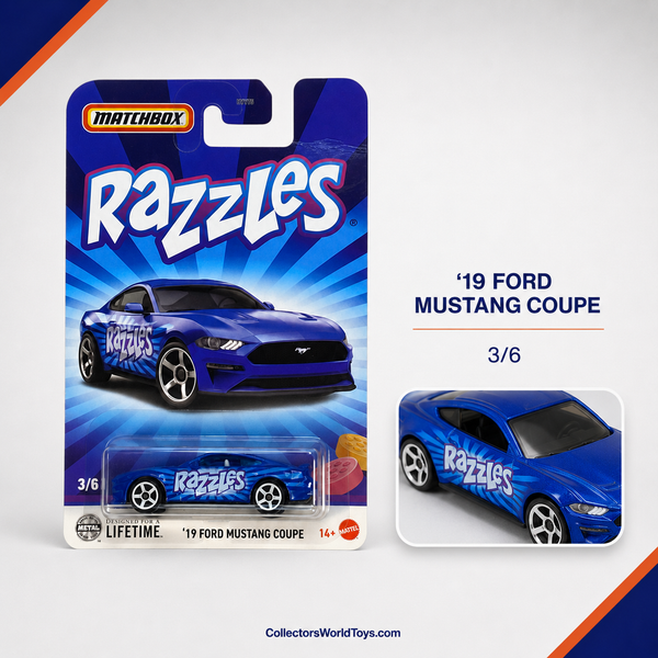 Matchbox '19 Ford Mustang Coupe | Candy Series 3/6