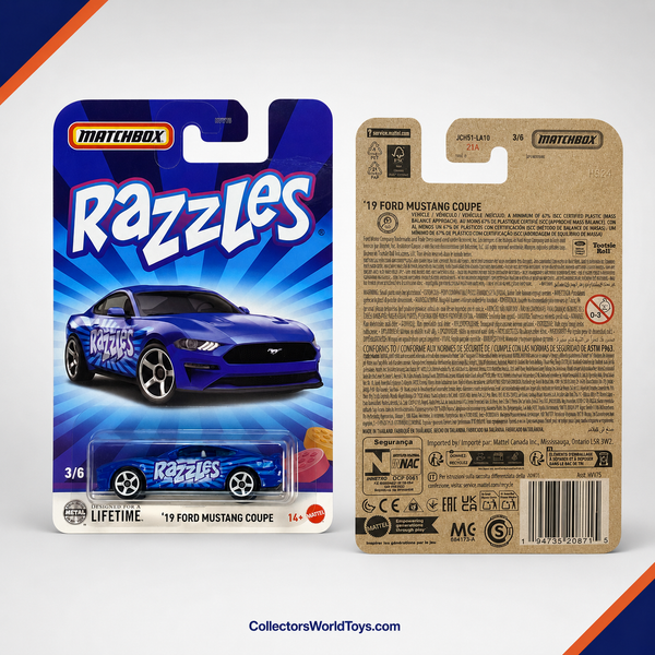Matchbox '19 Ford Mustang Coupe | Candy Series 3/6
