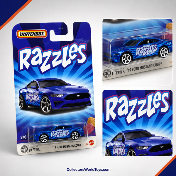 Matchbox '19 Ford Mustang Coupe | Candy Series 3/6