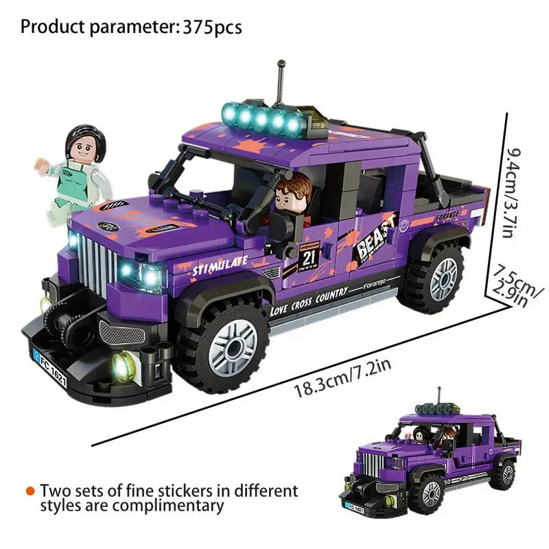 Off road building block set - Collectors World Toys