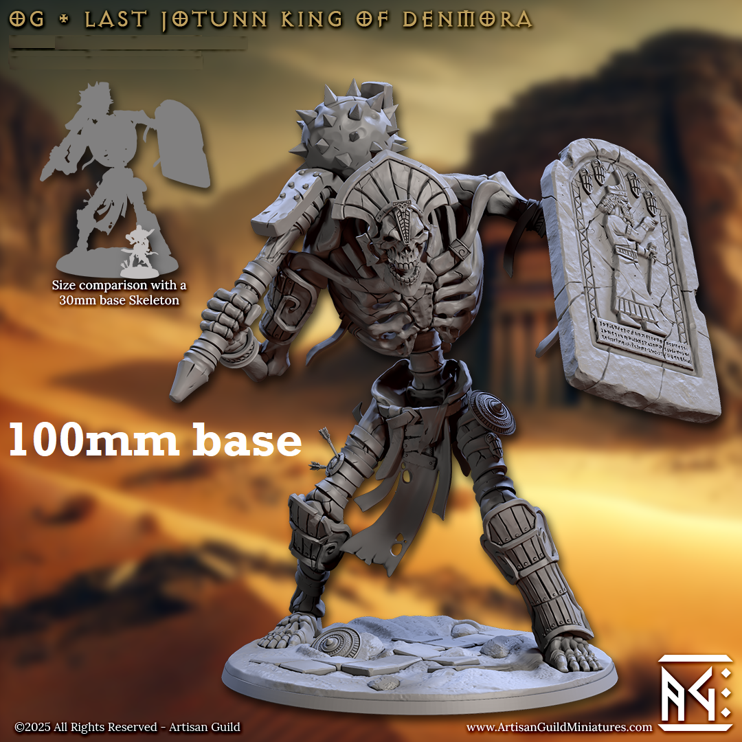 Og, Last Jotunn King of Denmora (Giant Skeleton Epic Boss) Main image