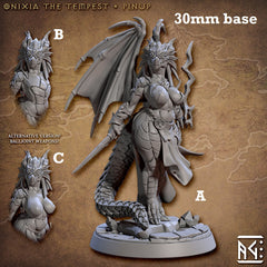 Onixia the Tempest (Female Dragonborn Battlemage)