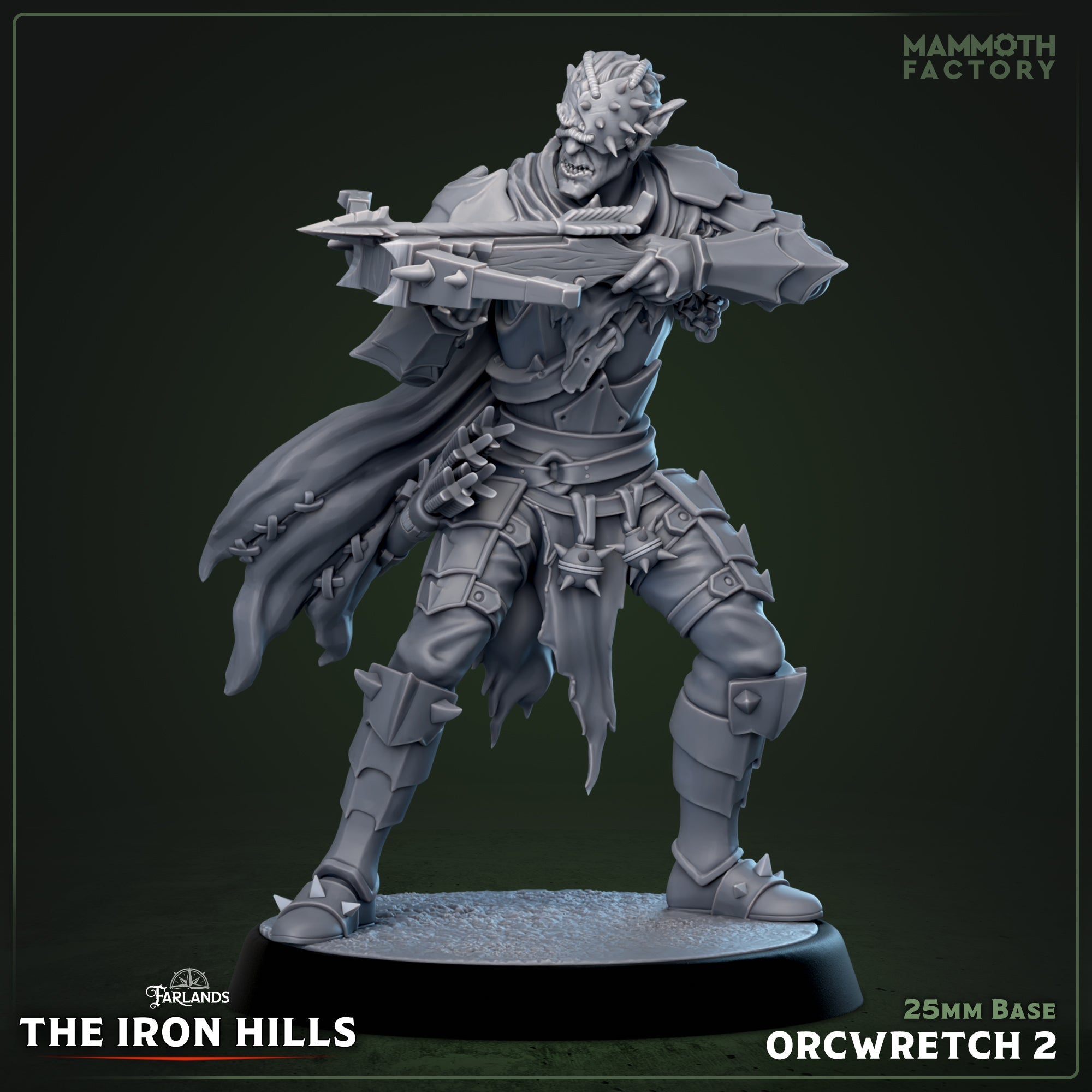 Orcwretch: Sculpt 2 (Male Orc Arbalist) Main image