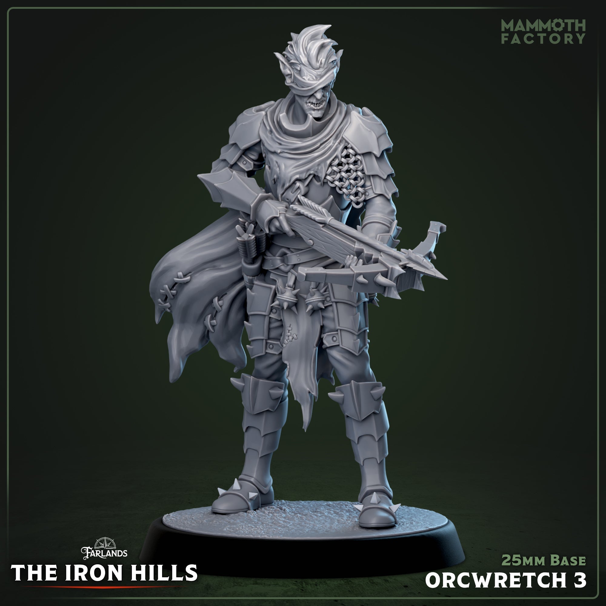 Orcwretch: Sculpt 3 (Male Orc Arbalist) Main image