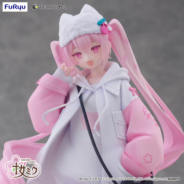 Hatsune Miku Sakura Cool Tenitol Figure