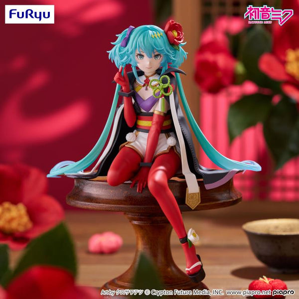 Hatsune Miku Flower Fairy Camellia Noodle Stopper Figure