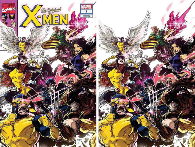 ORIGINAL X-MEN #1 (KAARE ANDREWS EXCLUSIVE TRADE/VIRGIN VARIANT SET) Hover Image
