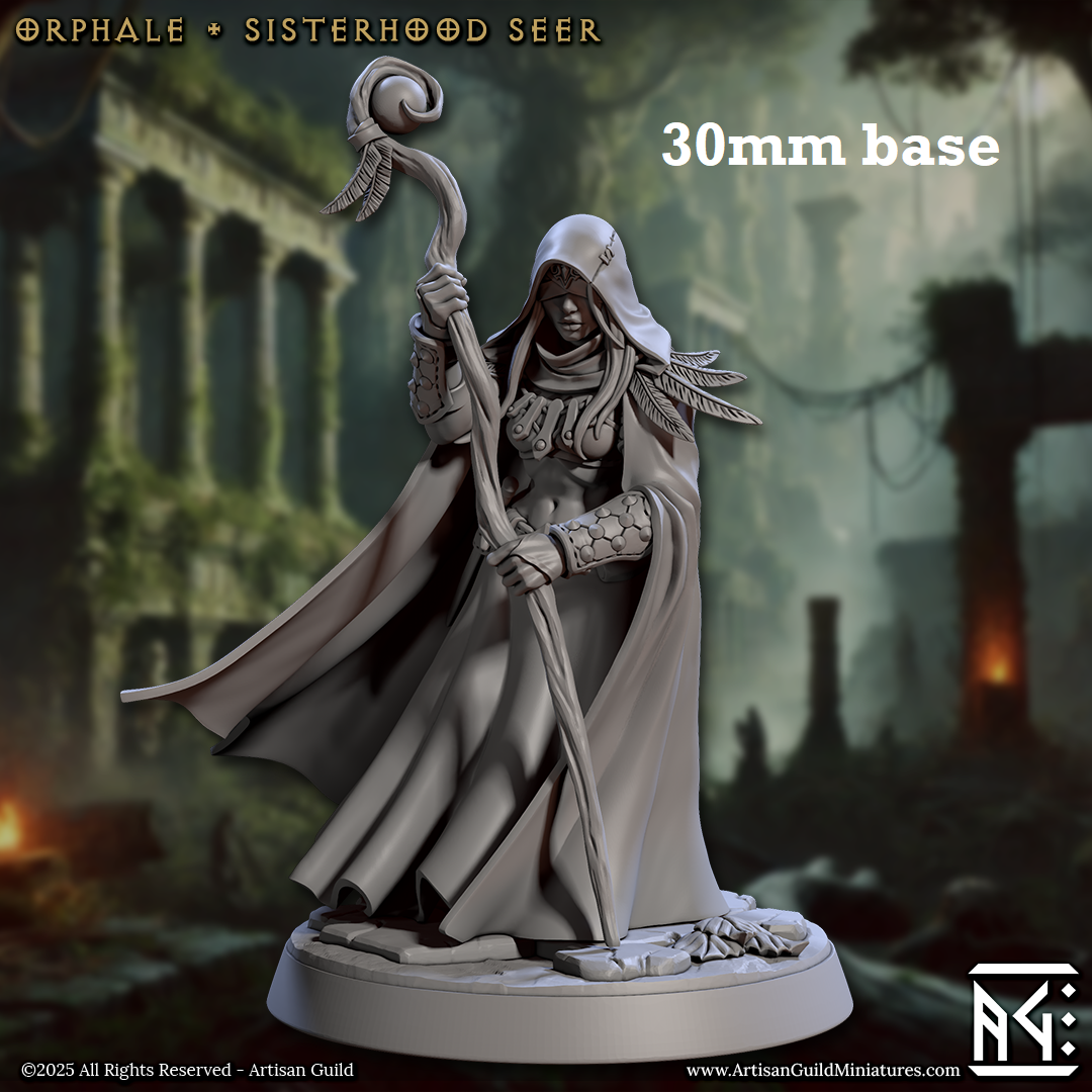Orphale, Sisterhood Seer (Female Human Clairvoyant) Main image