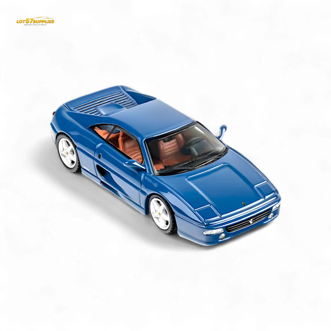 TPC F355 challenge Diecast Model in Naval Blue 1:64 - Collectors World Toys Hover Image