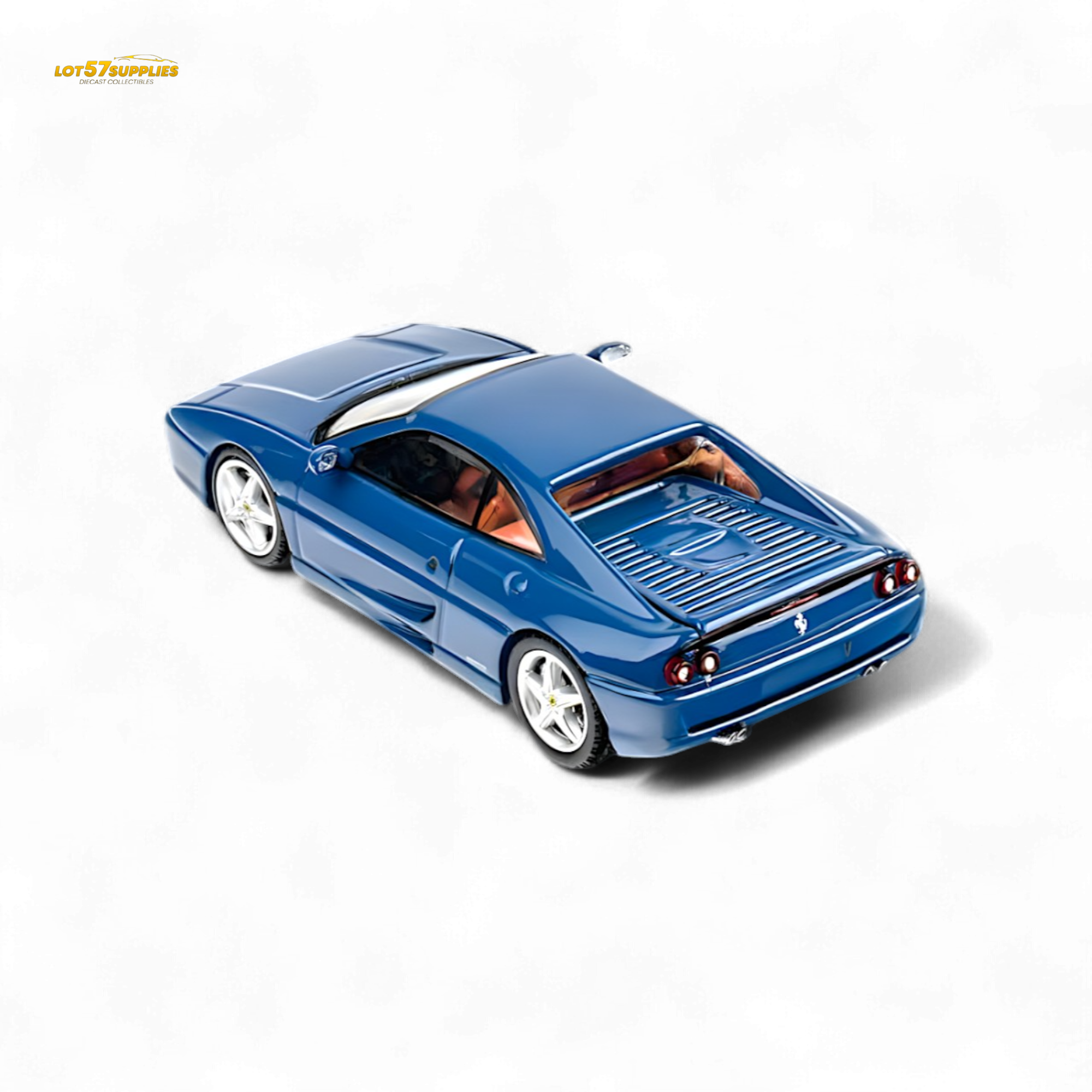 TPC F355 challenge Diecast Model in Naval Blue 1:64 - Collectors World Toys