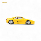 TPC F355 challenge Diecast Model in Modena Yellow 1:64 - Collectors World Toys