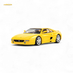 TPC F355 challenge Diecast Model in Modena Yellow 1:64 - Collectors World Toys