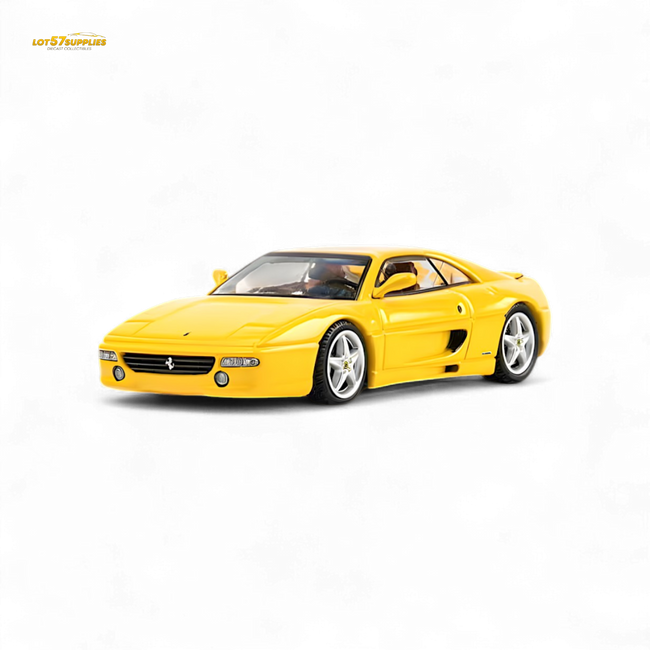 TPC F355 challenge Diecast Model in Modena Yellow 1:64 - Collectors World Toys Hover Image