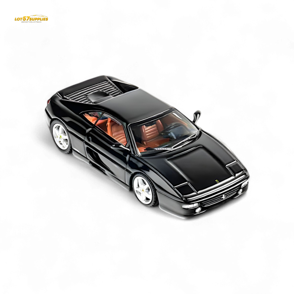 TPC F355 challenge Diecast Model in Black 1:64 - Collectors World Toys