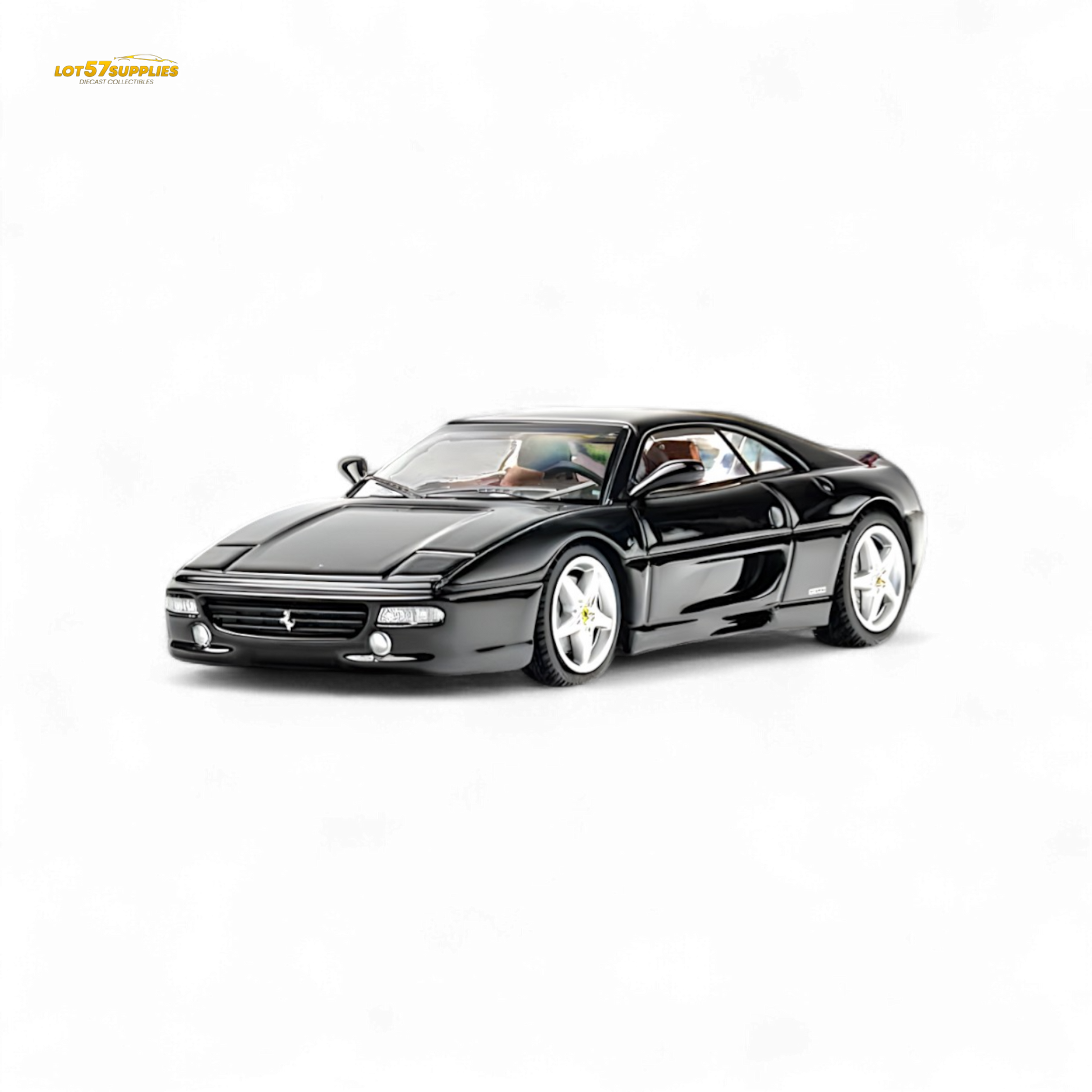 TPC F355 challenge Diecast Model in Black 1:64