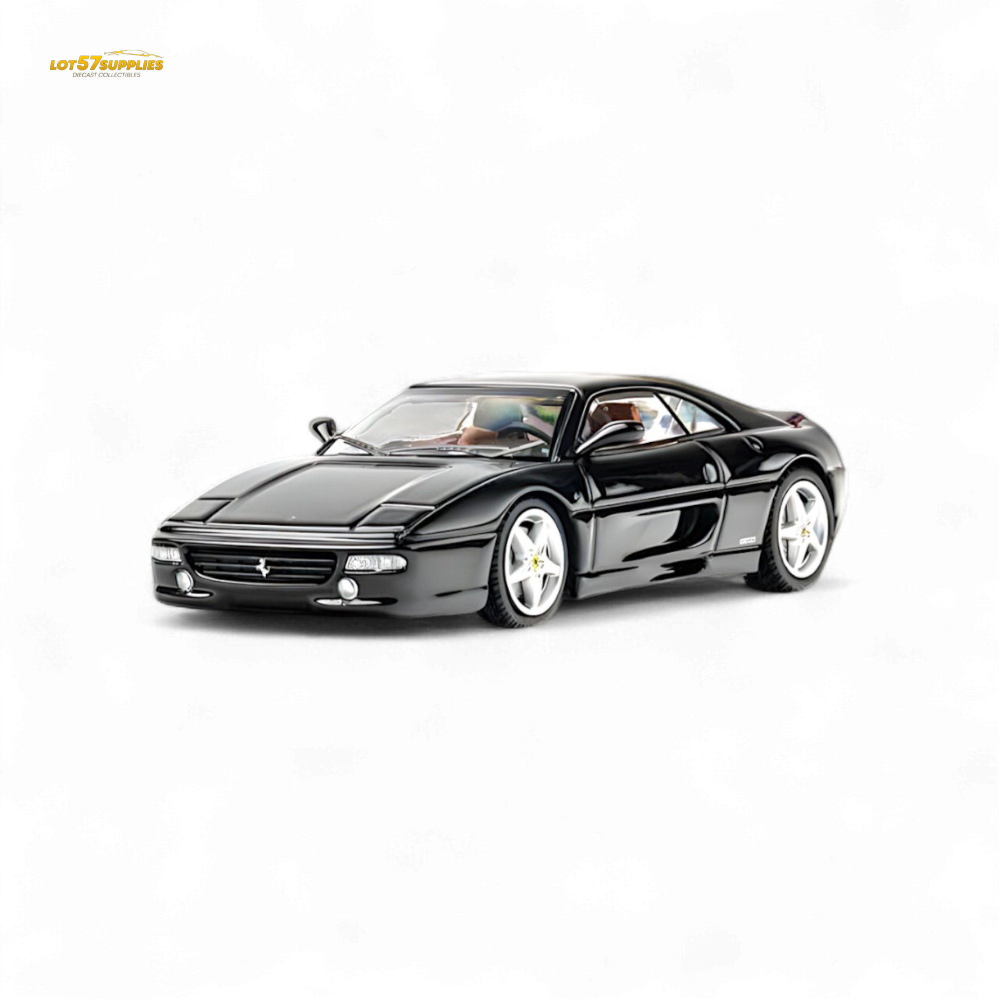 TPC F355 challenge Diecast Model in Black 1:64 - Collectors World Toys