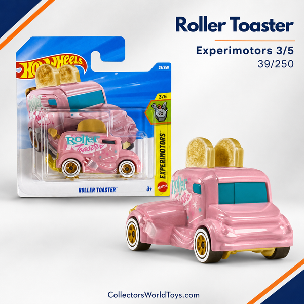 Hot Wheels Roller Toaster | Experimotors Series 3/5 - 39/250