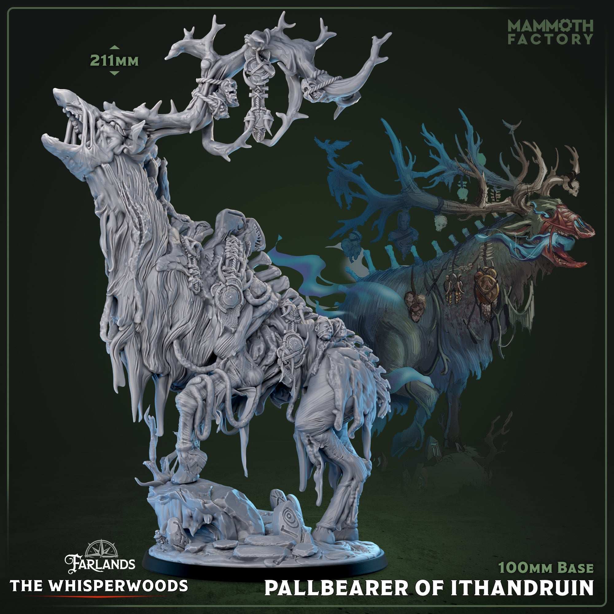 Pallbearer of Ithandruin (Decaying Forest Spirit Elemental) Main image
