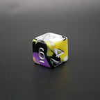 Panic Abstraction - 7 Piece DnD Dice Set | Acrylic RPG Gaming Dice - Collectors World Toys