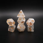 Lost Memories - 7 Piece DnD Dice Set | Acrylic RPG Gaming Dice - Collectors World Toys