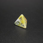 Panic Abstraction - 7 Piece DnD Dice Set | Acrylic RPG Gaming Dice - Collectors World Toys