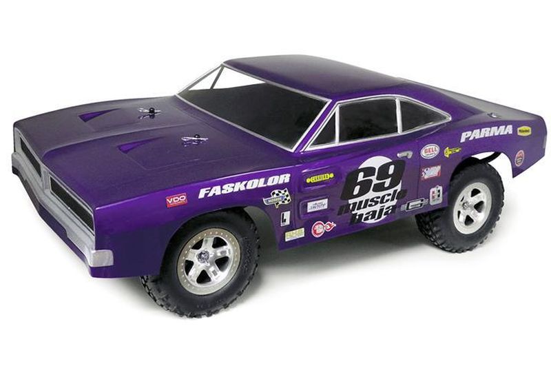1/10 Parma '69 R/T Muscle Baja Short Course Drag Clear Body