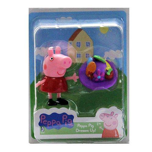 Peppa Pig Friends and Fun Mini-Figure - Peppa Pig Dresses up! Main image