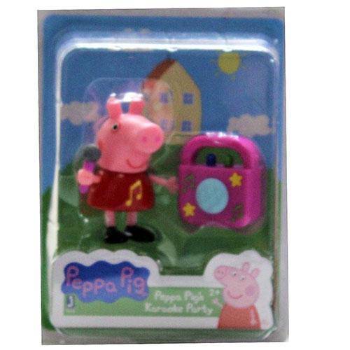 Peppa Pig Friends and Fun Mini-Figure - Peppa Pig's Karaoke Party Hover Image