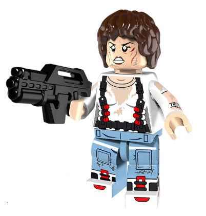 Ellen Ripley Custom Minifig – Alien Hunt Commander Hover Image