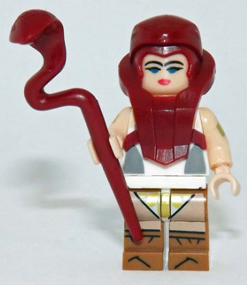 Teela Custom Minifig – Warrior Goddess of Eternia (Masters of the Universe) - Collectors World Toys Hover Image