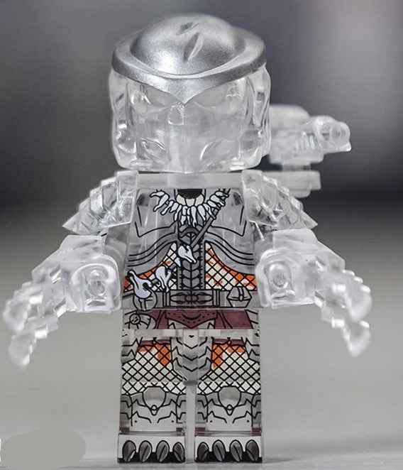 Predator Transparent Custom Minifig