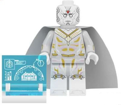 Synthetic Hero Custom Minifig - Collectors World Toys Hover Image