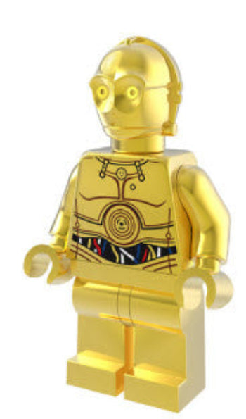 C-3POD Custom Minifigure - Collectors World Toys Hover Image