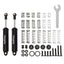 100mm Promatics Two Stage Internal Spring Shocks, Black