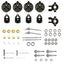 Brass Front / Rear Portals, for Traxxas TRX-4M